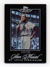 STAN MUSIAL 2006 TOPPS STERLING #101 RARE BASE CARD SP #230/250 BF9294