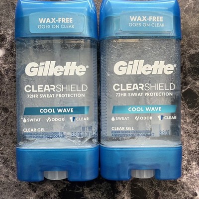 Gillette Triple Protection System Clear GEL Antiperspirant & Deodorant Cool Wave