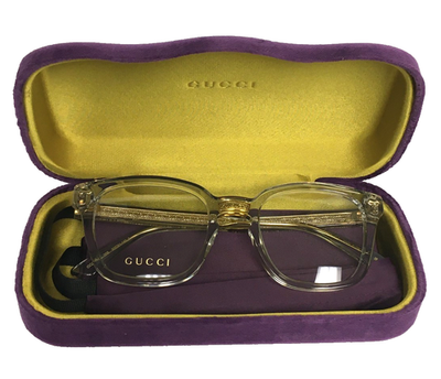 Gucci Opulent Luxury Designer Eyeglasses Transparent with  display picture 1