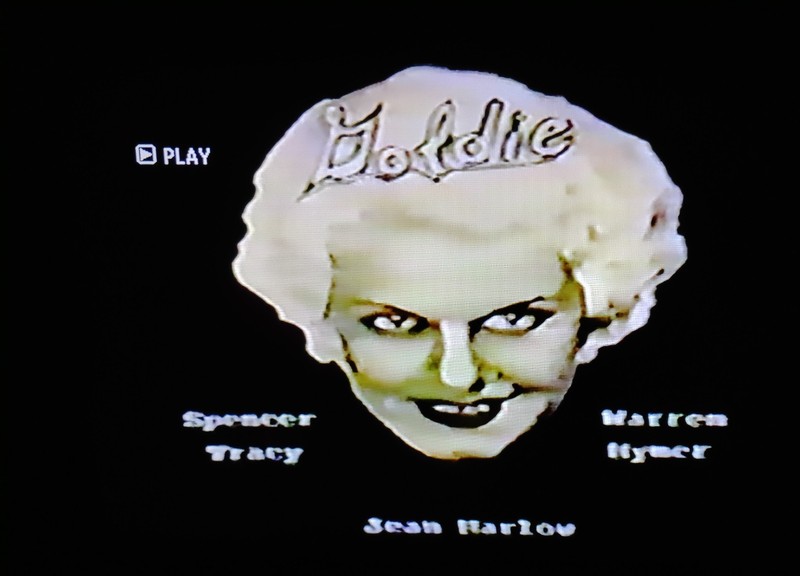 Goldie 1931 DVD Jean Harlow & Spencer Tracy 