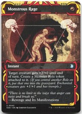 Monstrous Rage Secrets of Strixhaven: Mystical Archive Magic: The Gathering LP
