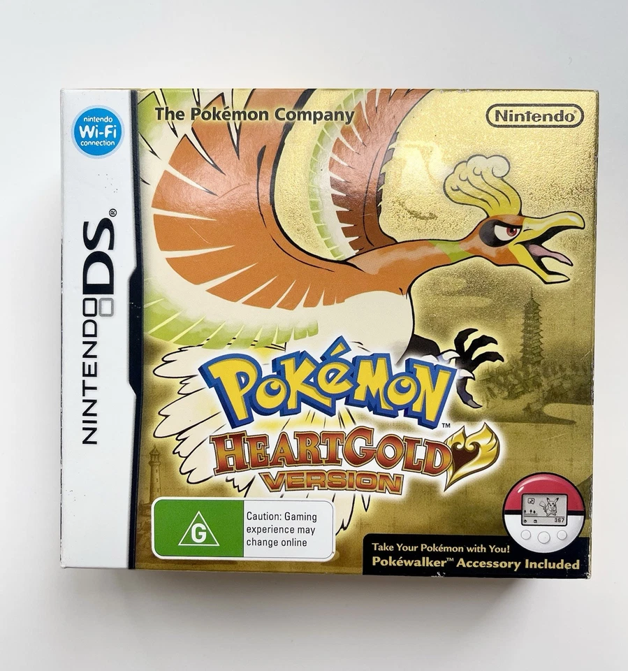 🔥Complete🔥 Pokémon: HeartGold Version Boxed W Pokewalker & Manuals NDS - Image 2 of 4