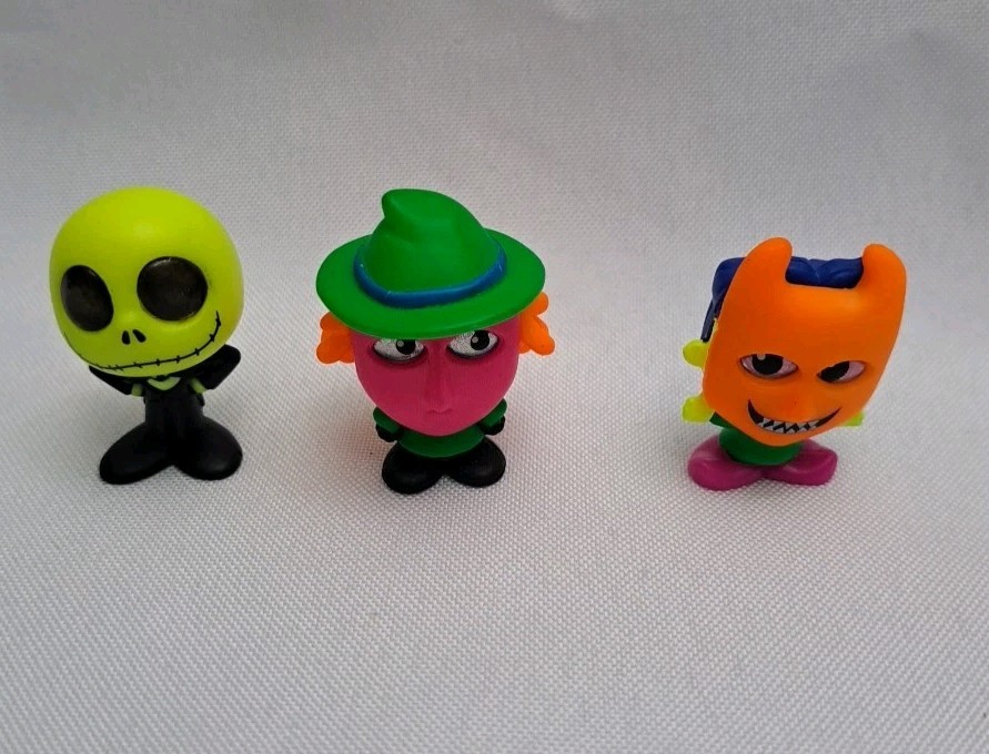 Disney Doorables Nightmare Before Christmas Lot 3 Colorfulls Figures