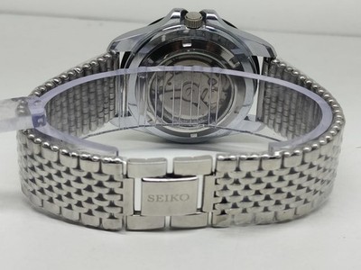 Seiko Automatic Diver Style Men s Watch  White Dial, Day Date, 21 Jewels