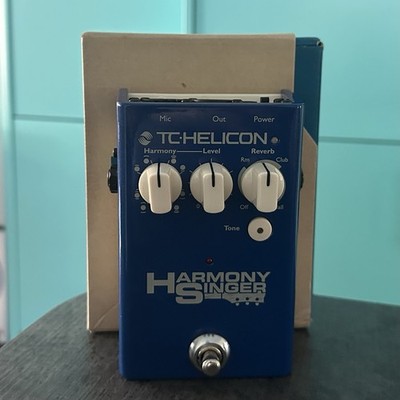 TC Helicon Harmony Singer 2 Vocal Processor Effektpedal - Harmony, Reverb + Box