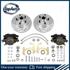 Front Deluxe Disc Brake Kit 5x4.5 For 1948-56 Ford F100 Half Ton Pickup Truck