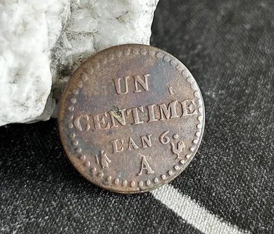 Un Centime Dupré L'AN 6 Paris. - Photo 1/2