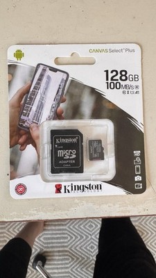 Kingston Canvas Select Plus 128GB Class 10 - SDXC Speicherkarte - (SDCS2/128GB)