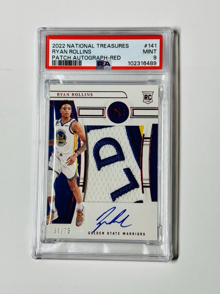 2022-23 Panini National Treasures - Rookie Patch Autographs Ryan