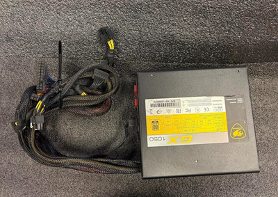 COUGAR-GX1050 1050W ATX12V 80 PLUS GOLD Certified Power Supply-USED