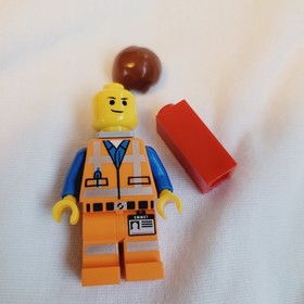 LEGO&reg; Emmet  - The Lego Movie -  (tlm018) Minifigure with Piece of Resistance