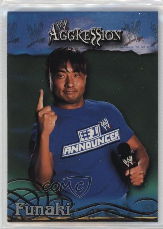 2003 Fleer WWE Aggression Shoichi Funaki Funaki #55 0h1