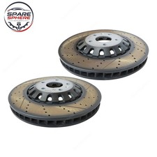 2x NEU Bremsscheibe 375x36mm für Audi S4 S5 A6 A7 A8 SQ5 Q7 E-Tron VW Touareg 