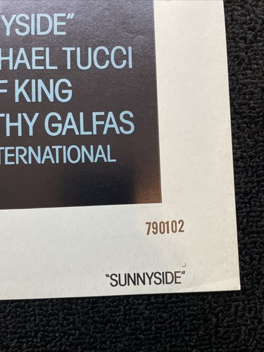 Poster Film Sunnyside Vintage 1979 Originale Piegato 41” X 27” Joey Travolta - Foto 3 di 12