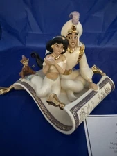 Lenox Magic Carpet Ride Figurine (#437), Disney Showcase Collection Circa 2009