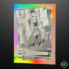 2025 Topps Chrome WWE #190 Trish Stratus Sepia Refractor