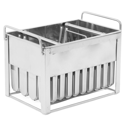 40PCS Stainless Steel Ice Cream Mould DIY Reusable Rustproof Metal Ice Lolly SPG - Picture 10 of 12