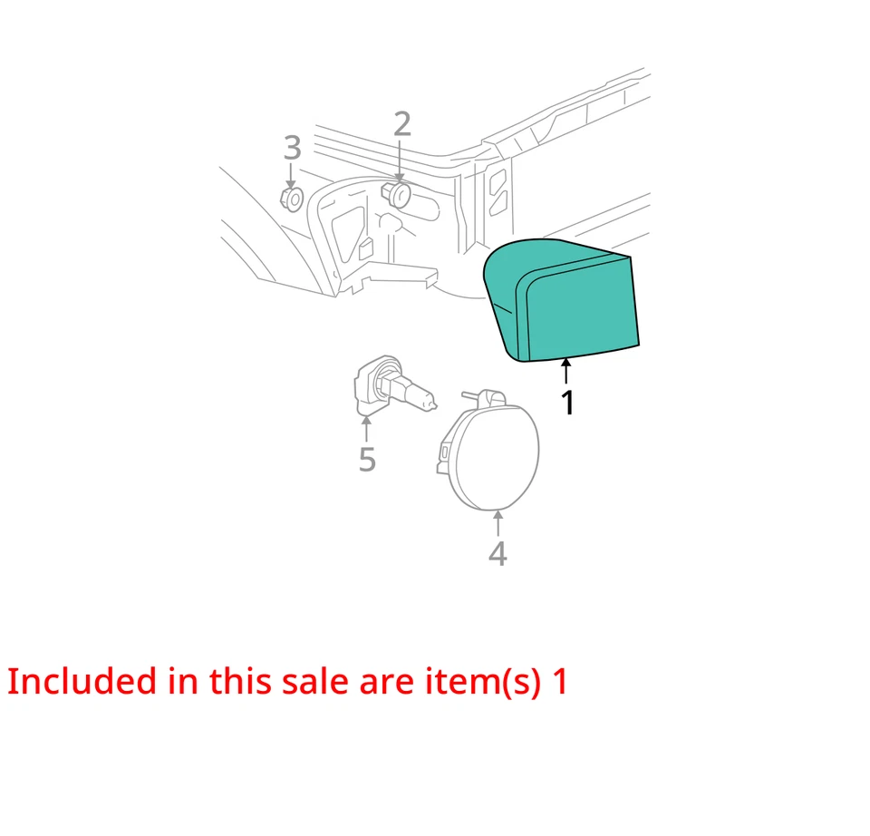 FARO DODGE DURANGO 55077720AD 2004-2005 - NUEVO OEM Foto 3 de 4