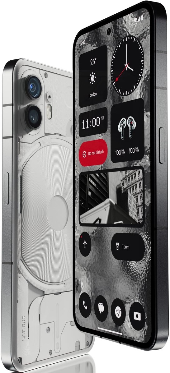 Nothing Phone (2) - 256 GB - White (Unlocked) for sale