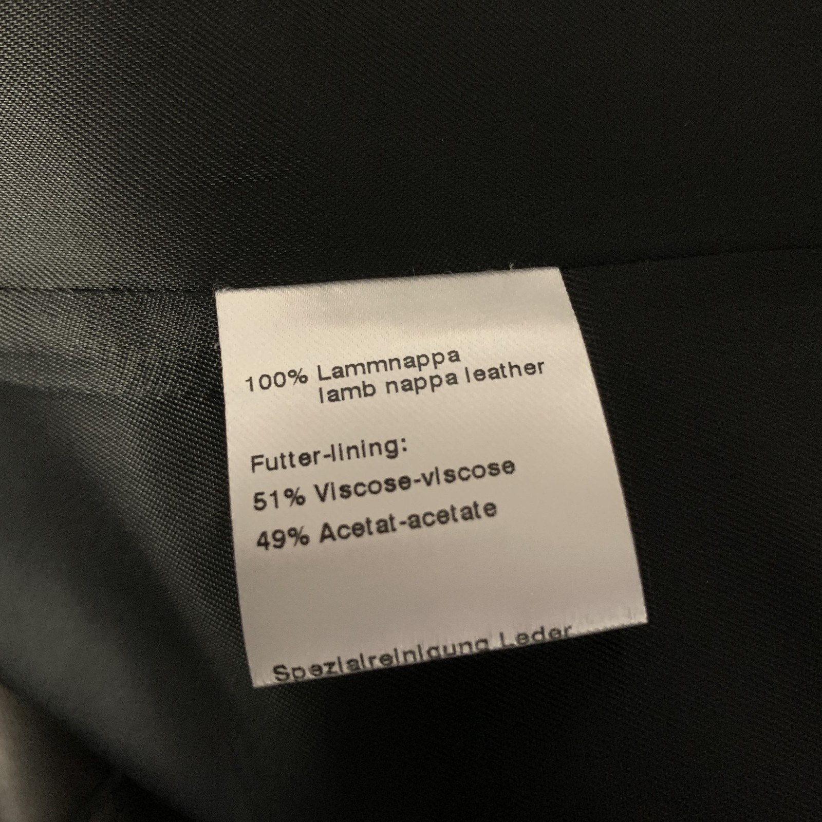 AKRIS Size 12 Black Leather Cropped Jacket image 6