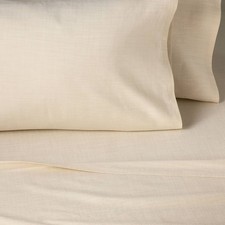 4pc King Woven Sheet Set Tan - Hearth  Hand with Magnolia