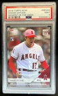 2018 Topps Now Moment of the Week Shohei Ohtani RC Rookie #MOW-6 Angels PSA 9