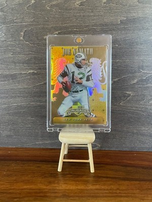 Joe Namath Panini Rookies & Stars Crusade Prizm 20/25 NY Jets Rare HOF #CR-21