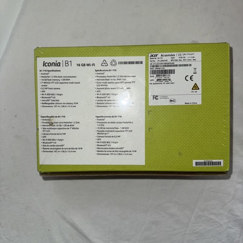 Acer Iconia B1 Tablet Black - Picture 3 of 3