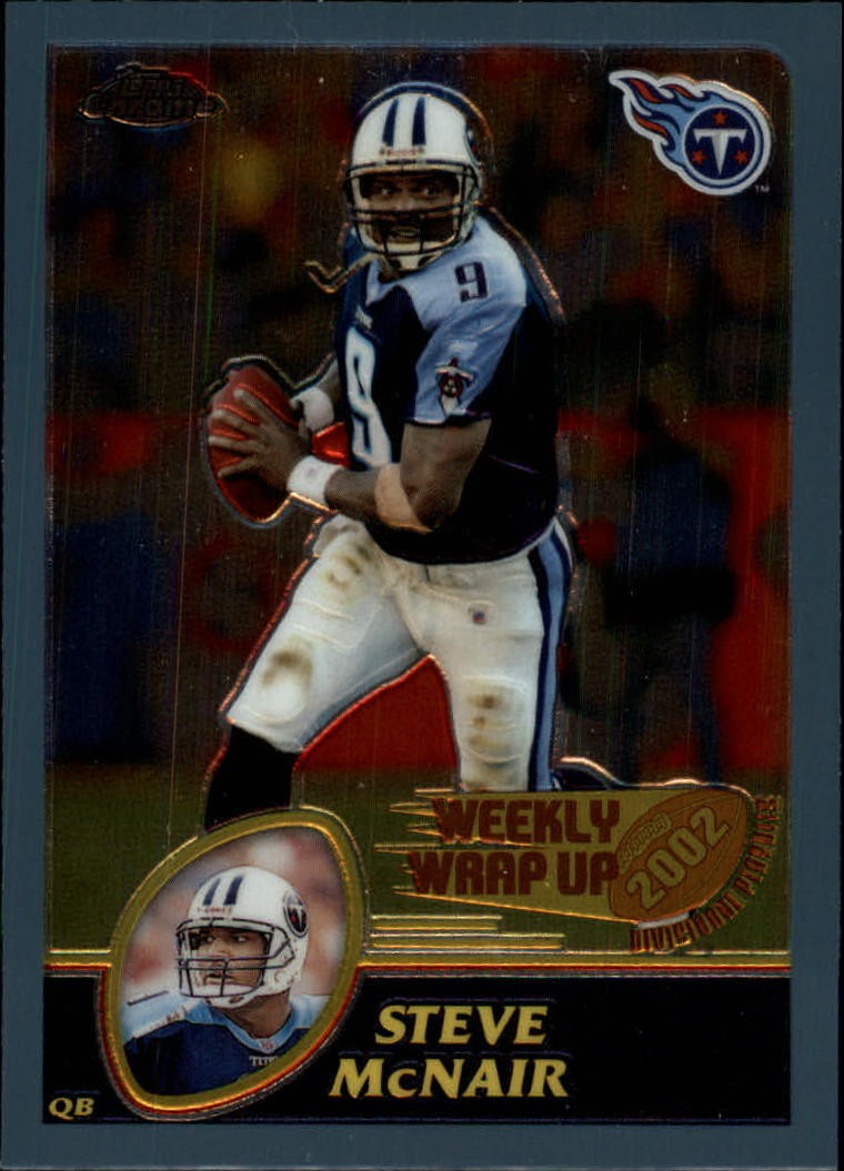 2003 Topps Chrome Football "Main Set" Cards