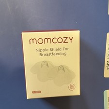 Momcozy Medium 20mm Silicone Nipple Shield 2 Pieces BPA Free NS007 Clear