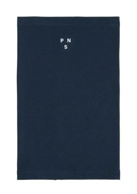 PAS NORMAL STUDIOS Logo Light Merino Blend Neck Tube Navy BNWT One Size Fits All