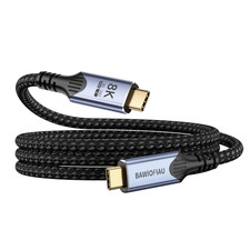 USB C Data Cable 40Gbps,Usb C to USB C Cable Braided,Usb 4 Cable for Thunderbolt