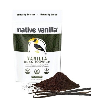Vanilla Bean Powder - 2 oz - Premium 100% Pure Ground Vanilla Bean Powder - F...