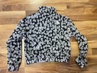 The North Face Youth Girls Printed Osolita Full Zip Jacket Gray Leopard L 14-16 — photo 3