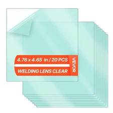 20Pcs Welding Helmet Outer Lens For VEVOR CRIUS METIS Clear Protective Shield