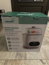 Grownsy EaseClean Bottle WasherProAll-in-One Bottle Washer  Sterilizer  Dryer