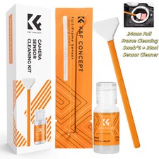 24mm Full Frame / 16mm APS-C Sensor Cleaning Swab Kit 6pcs 20ml Camera Kit