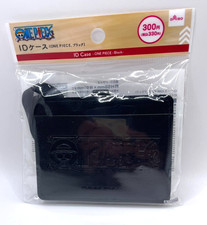 ONE PIECE ID Card Holder with Lanyard Black    Extra Items Ship FREE  