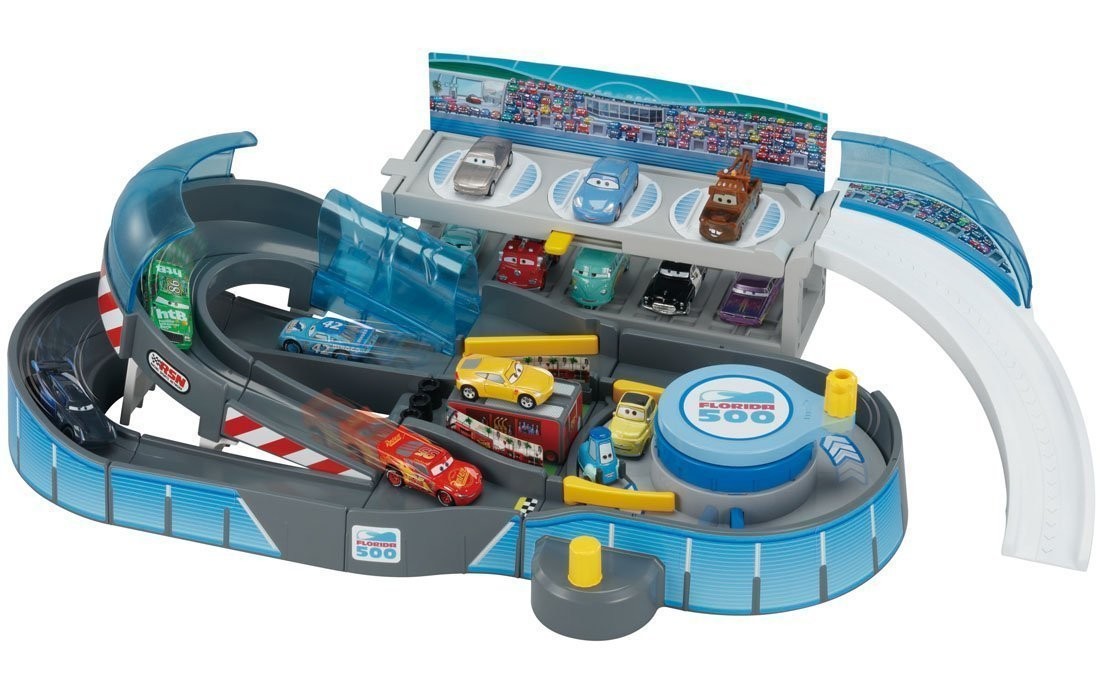 Disney Cars Tomica Spin and Racing! 2way Circuit | eBay