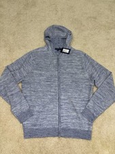 Peter Millar Ravello Hoodie Full Zip Sweater Men  s M Merino Wool Silk NEW 495