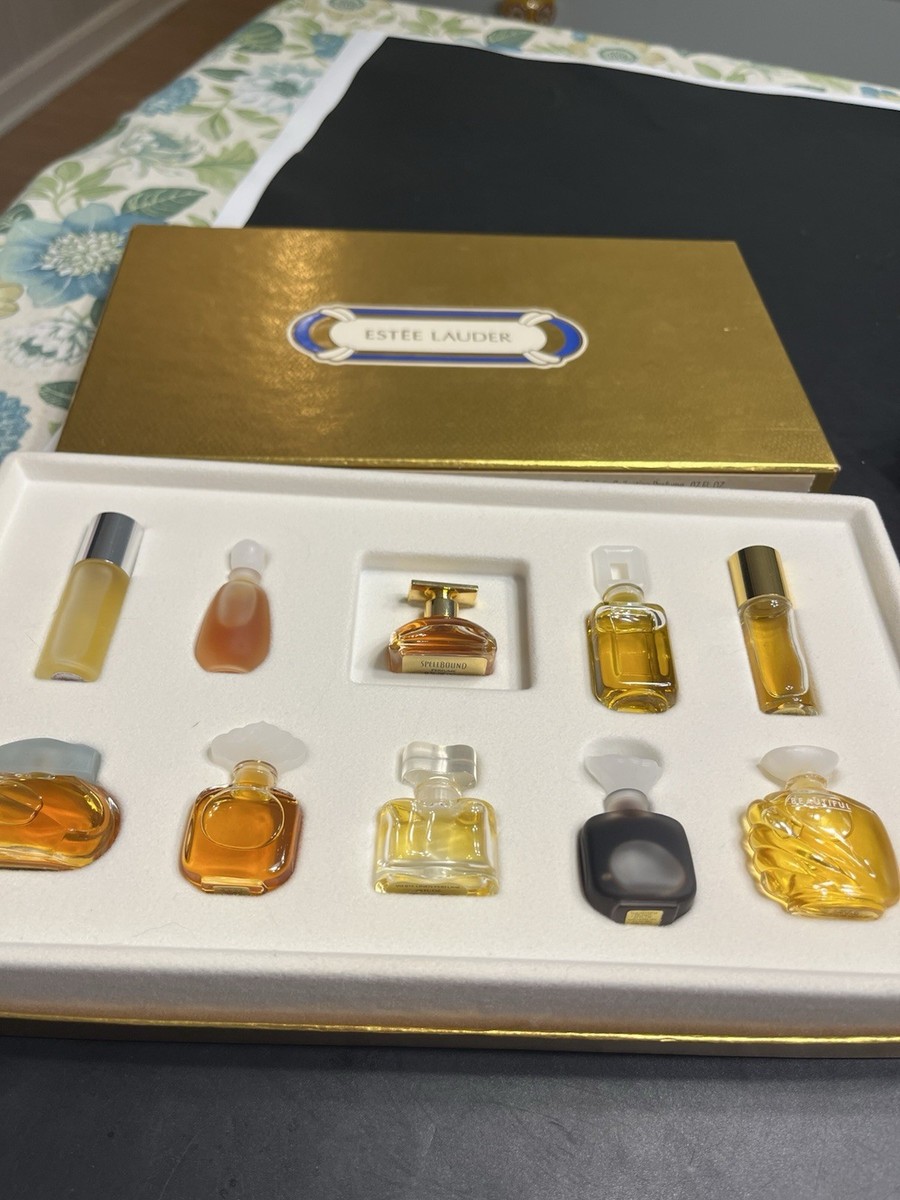 Estee Lauder Small Wonders Perfume Miniature Set-Vintage Formula