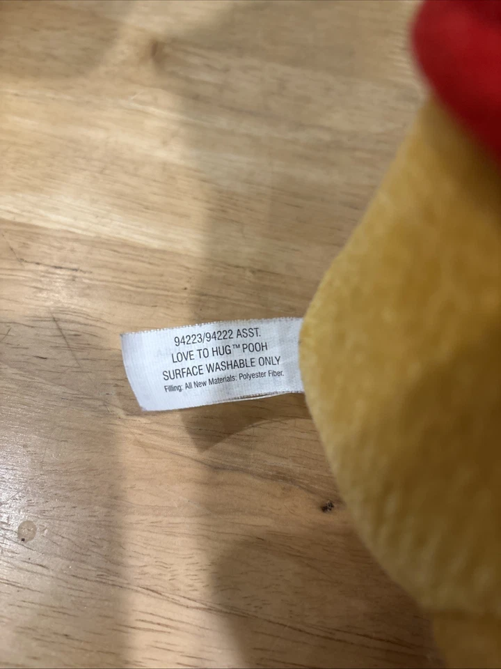 迪士尼小熊维尼爱拥抱小熊维尼会说话的毛绒玩具填充动物 — 第 4/4 张图片