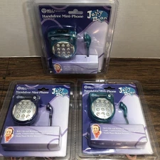 3x Lot Handsfree Mini-Phone Jelly Bean New by Bell Equipment Sonecor Model JB-50
