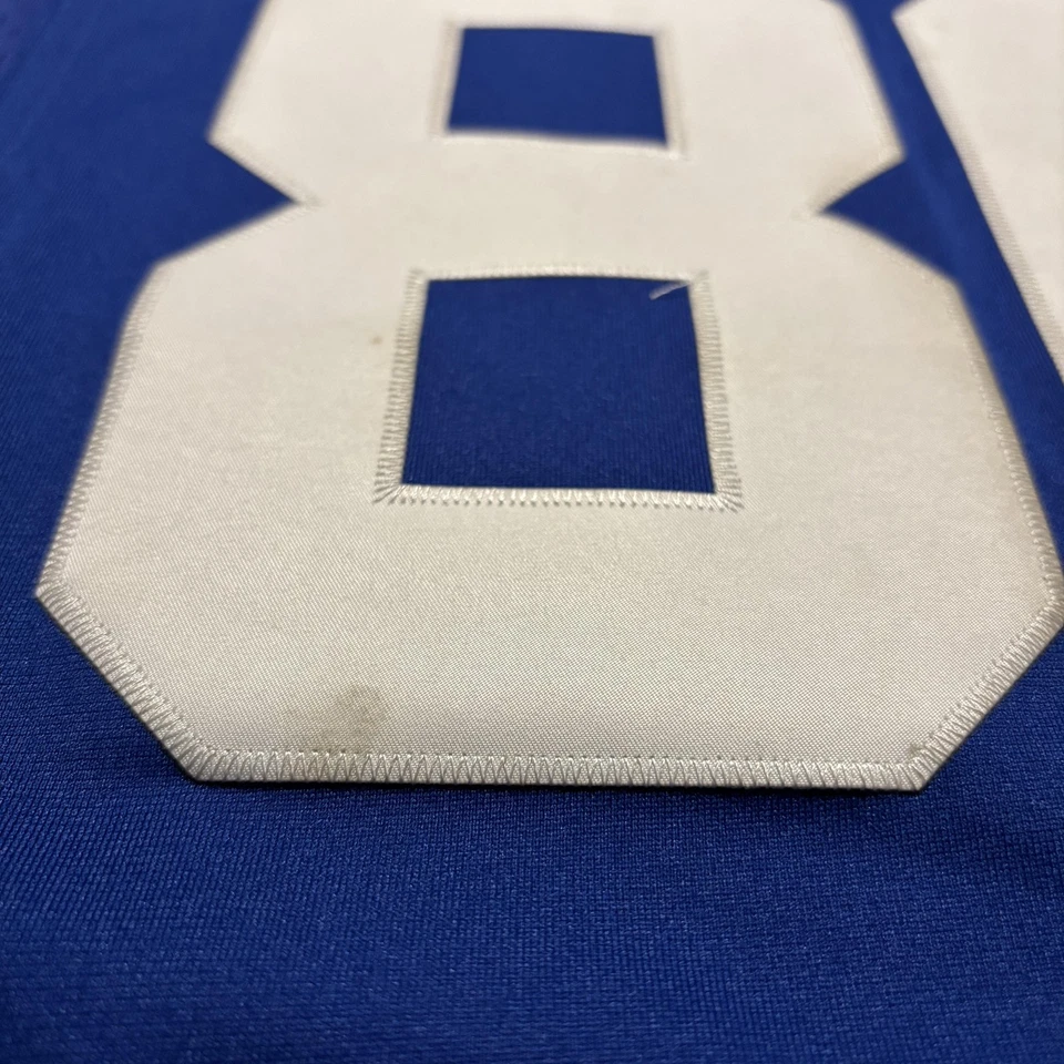 Camiseta masculina de futebol americano New York Giants tamanho médio azul NFL Nike Victor Cruz #80 - Imagem 4 de 4