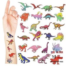240 Pcs Dinosaur Tattoos for Kids - Party Party Tattoos - Temporary