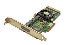 Areca RAID 6 71-122001-0010 8-Port PCIe SATA II RAID Host Bus Adapter Card