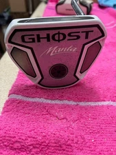 USED Taylor Made Ghost Manta 45" Putter in VG Condition w/Head Cover