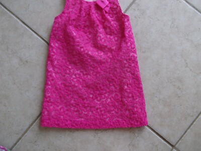 DRESSED UP BY GYMBOREE Size 5 YEARS DRESS SPECIAL OCCASION EASTER EGG HUNT PINK