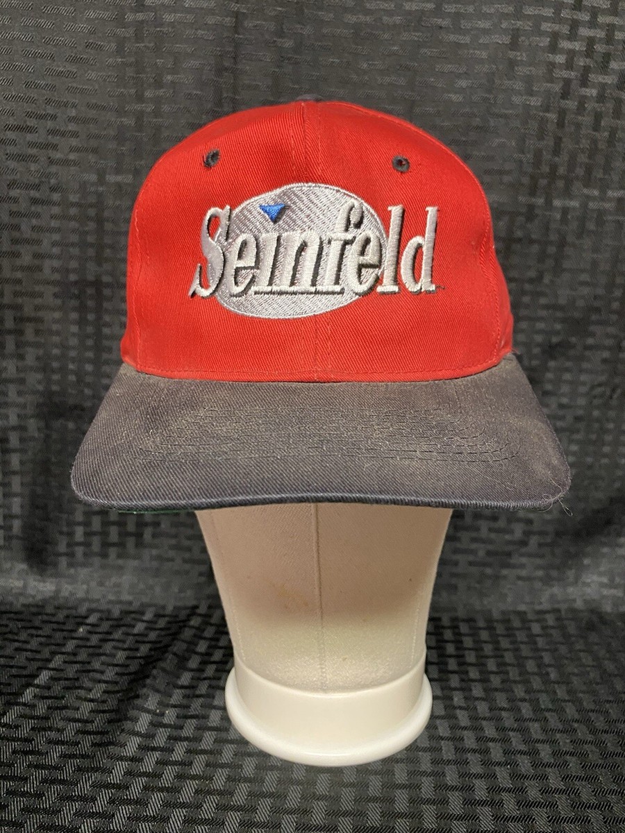 Vintage 1990s Seinfeld TV Show Promo Baseball Hat Jerry George Elaine Kramer