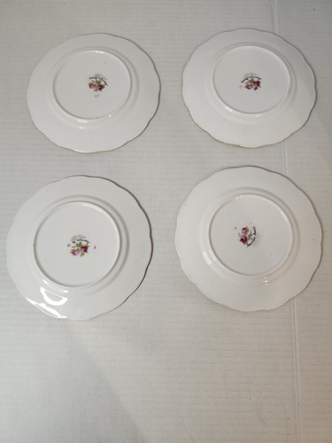 Lot Of 4 Royal Albert American Beauty, England: Bread Plates 6 1/4" - Picture 2 of 10